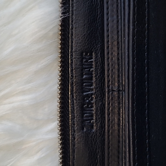 Zadig & Voltaire Leather Zipper Wallet - Picture 4 of 8